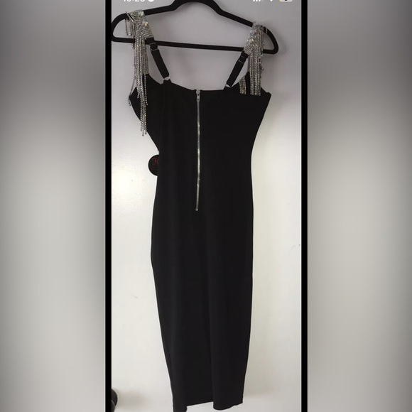 NWT Designed for Hot Miami Styles Bodycon dress with rhinestone detail size S - Picture 11 of 13